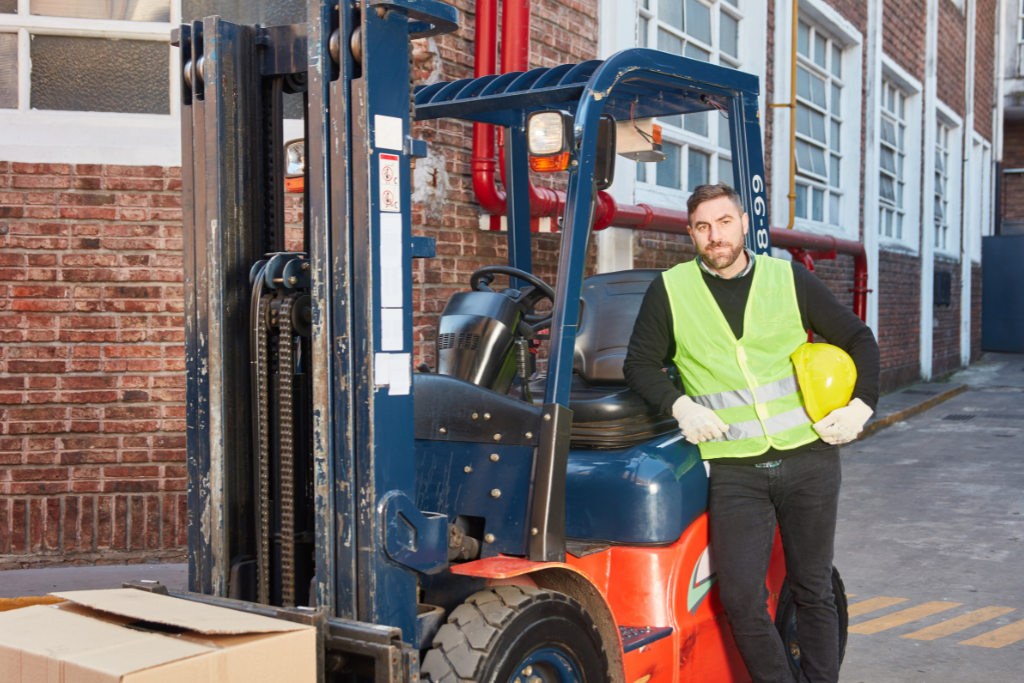 warehouse pre-use checks for forklift operator training calgary